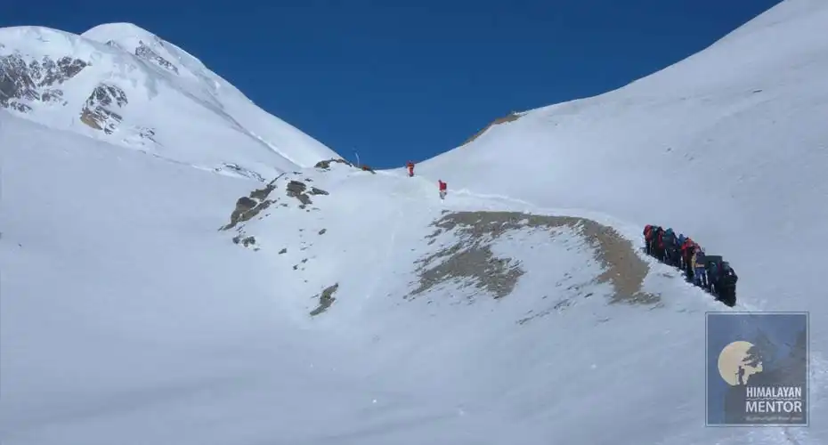 On the way to Thorong La top, it’s a toughest climb, isn’t it??