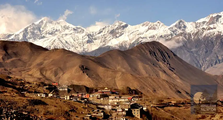 Lower Mustang and the Himalayas, it’s really a beautiful journey to trek on