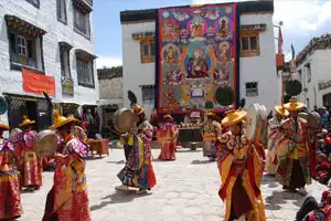 Tiji Festival celebrated in Lo Manthang Tiji Festival celebrated in Lo Manthang