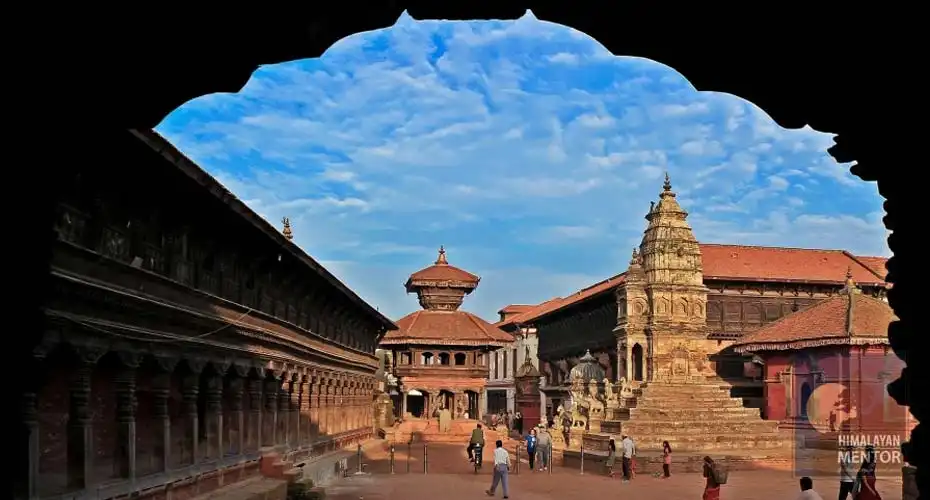 The beautiful Bhaktapur Durbar Square