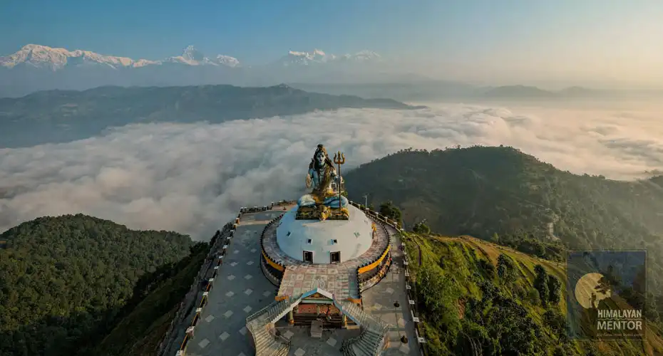 Lord Shiva statue at Pumdikot