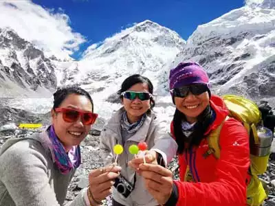 Everest base camp trek