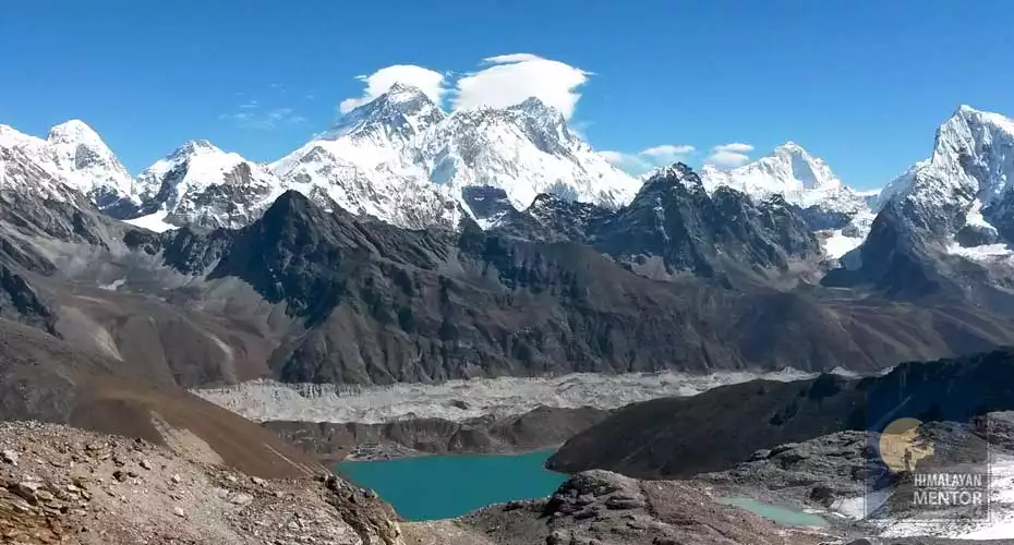 View from Renjo La Pass