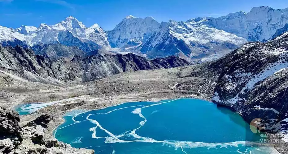 View from Kongma La pass