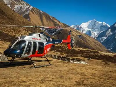 Langtang Valley Heli Tour Langtang Valley Heli Tour