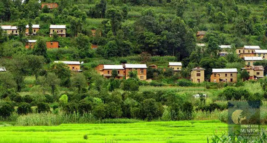 Khopasi village - hike starting point