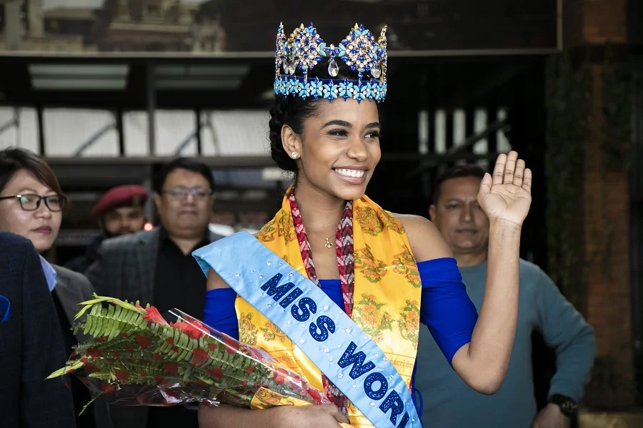 Miss World Toni-Ann arrives in Nepal Miss World Toni-Ann arrives in Nepal
