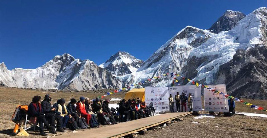 Mount Everest Fashion Runway sets world record Mount Everest Fashion Runway sets world record