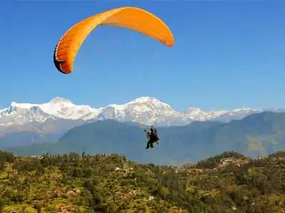 Paragliding in Nepal Paragliding in Nepal
