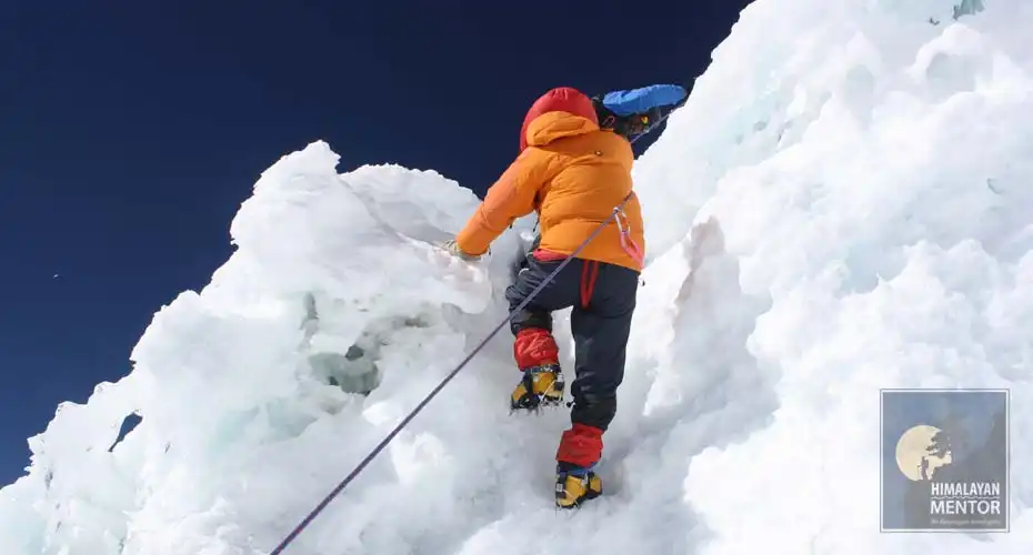The toughest part of the climbing period