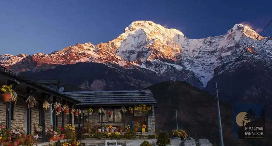 Beautiful Ghandruk Village and Himalayan Panorama