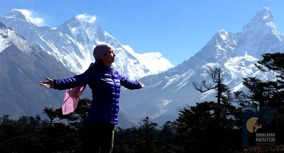 Just enjoying the beauty & serenity of nature in the fullest 