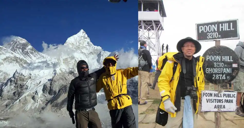 Mr. David at EBC & Poon Hill