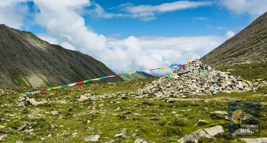 The landscape of Samye valley
