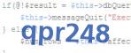 verification code