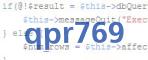 verification code